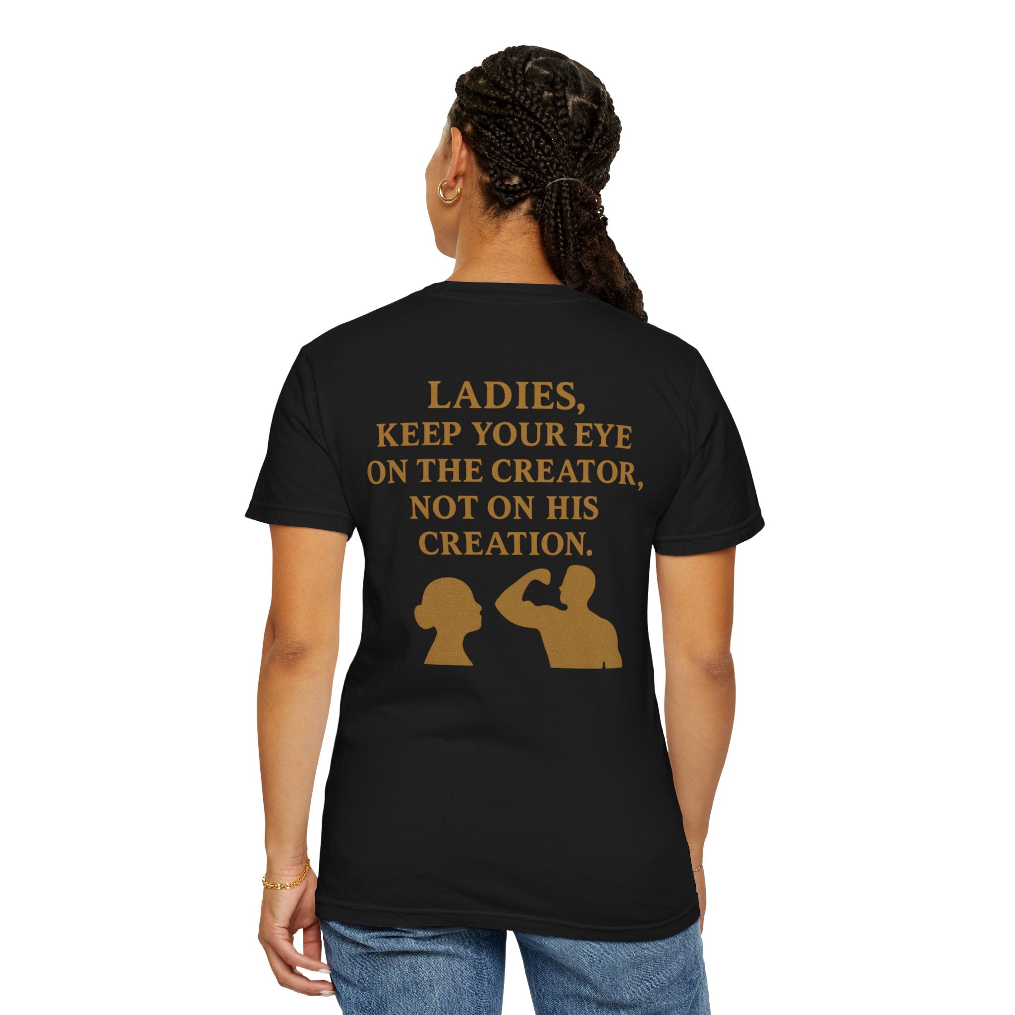 Christian T-Shirt | STILL "Ladies Keep Your Eye On" | Faith Apparel for Women | STILL Collection