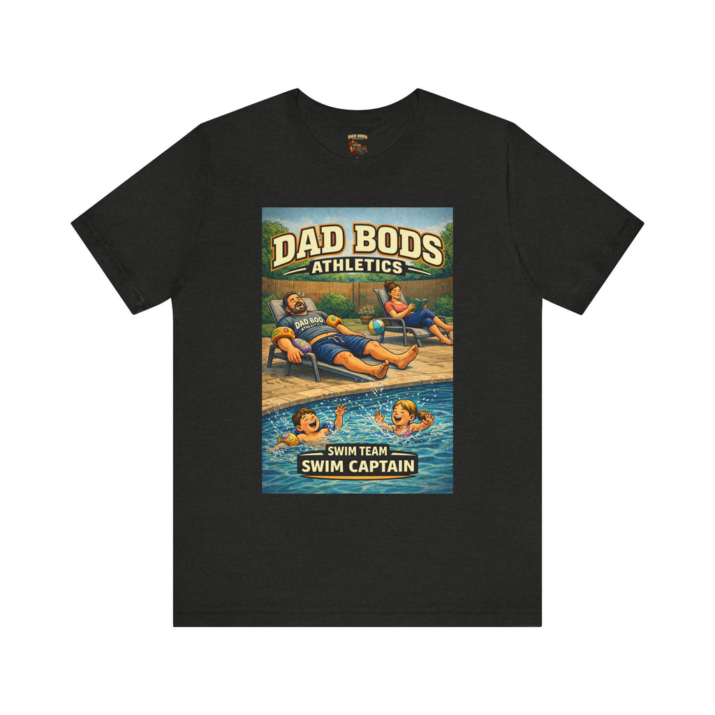 Funny Dad Shirt | Swim Captain | Dad Bods Athletics | Father's Day Gift for Dads
