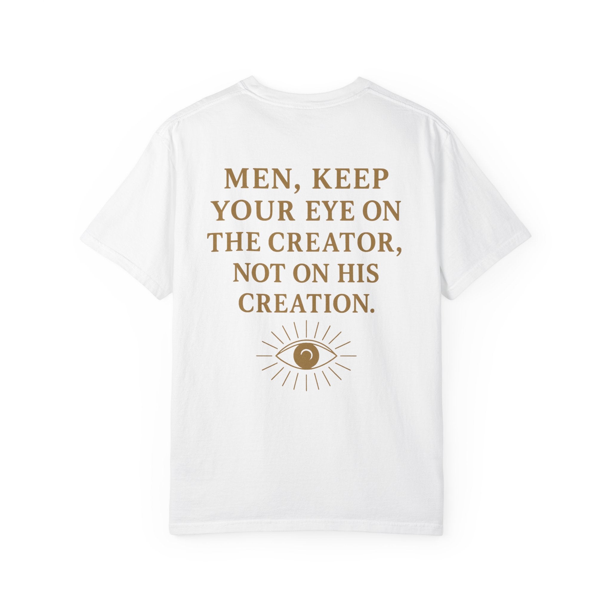Christian T-Shirt | STILL "Men Keep Your Eye On" | Faith Apparel for Men | STILL Collection