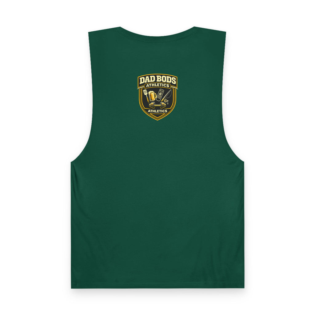 DBA Lifting is Life (front ) Unisex Barnard Tank