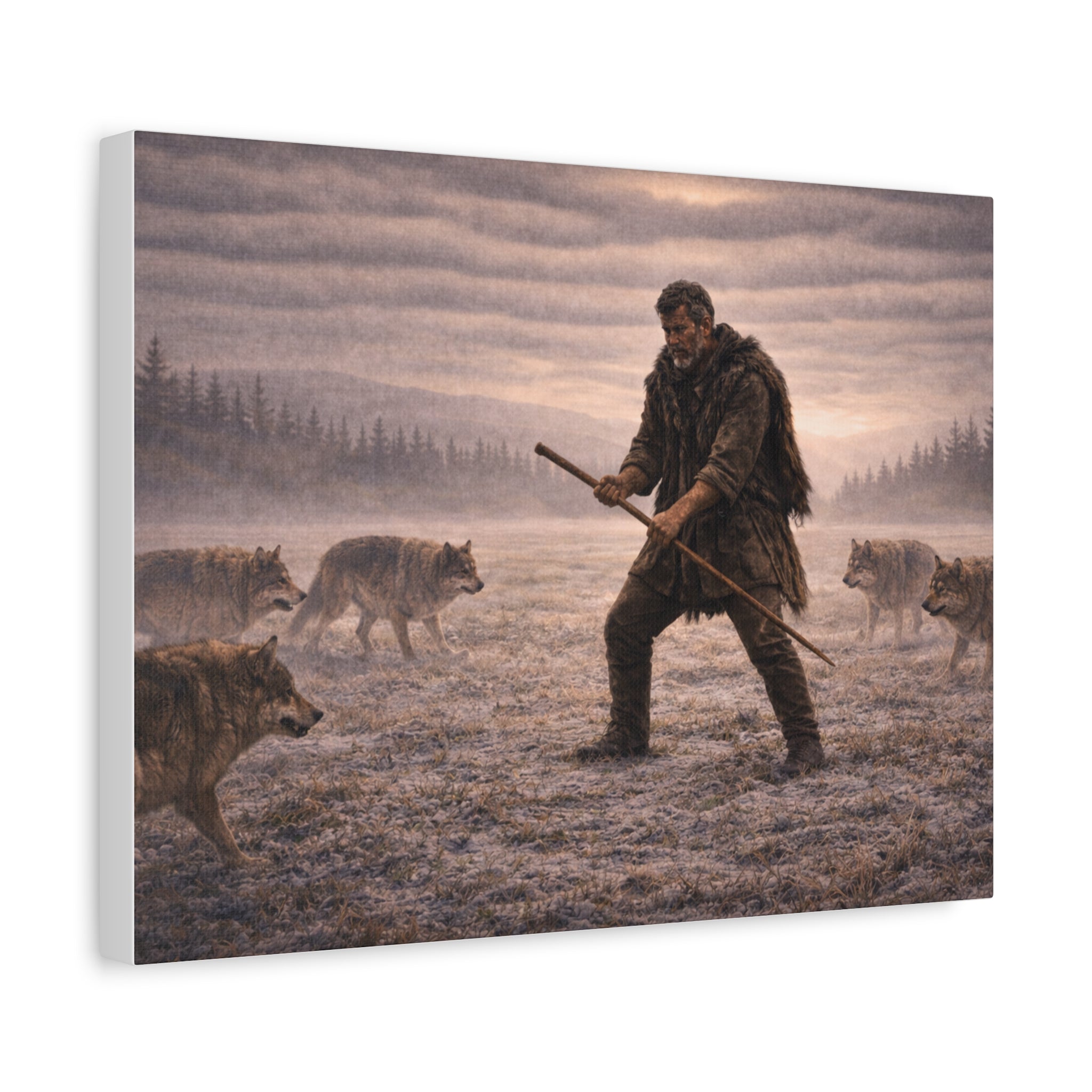 Stormy Meadow Wall Art | "Inheritance" #6 of 12 | Cinematic Canvas Print | Fine Art