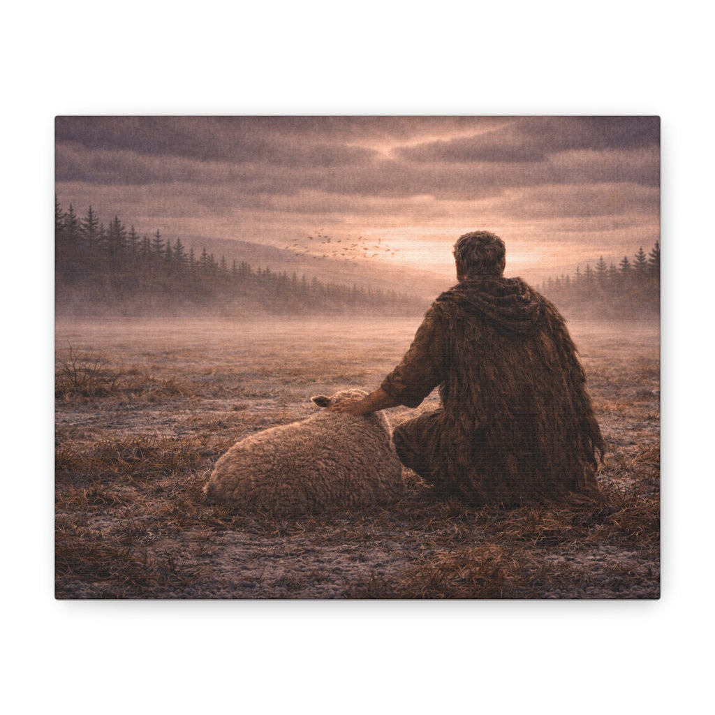 Stormy Meadow Wall Art | "Stillness" #7 of 12 | Inspirational Canvas Print | Fine Art