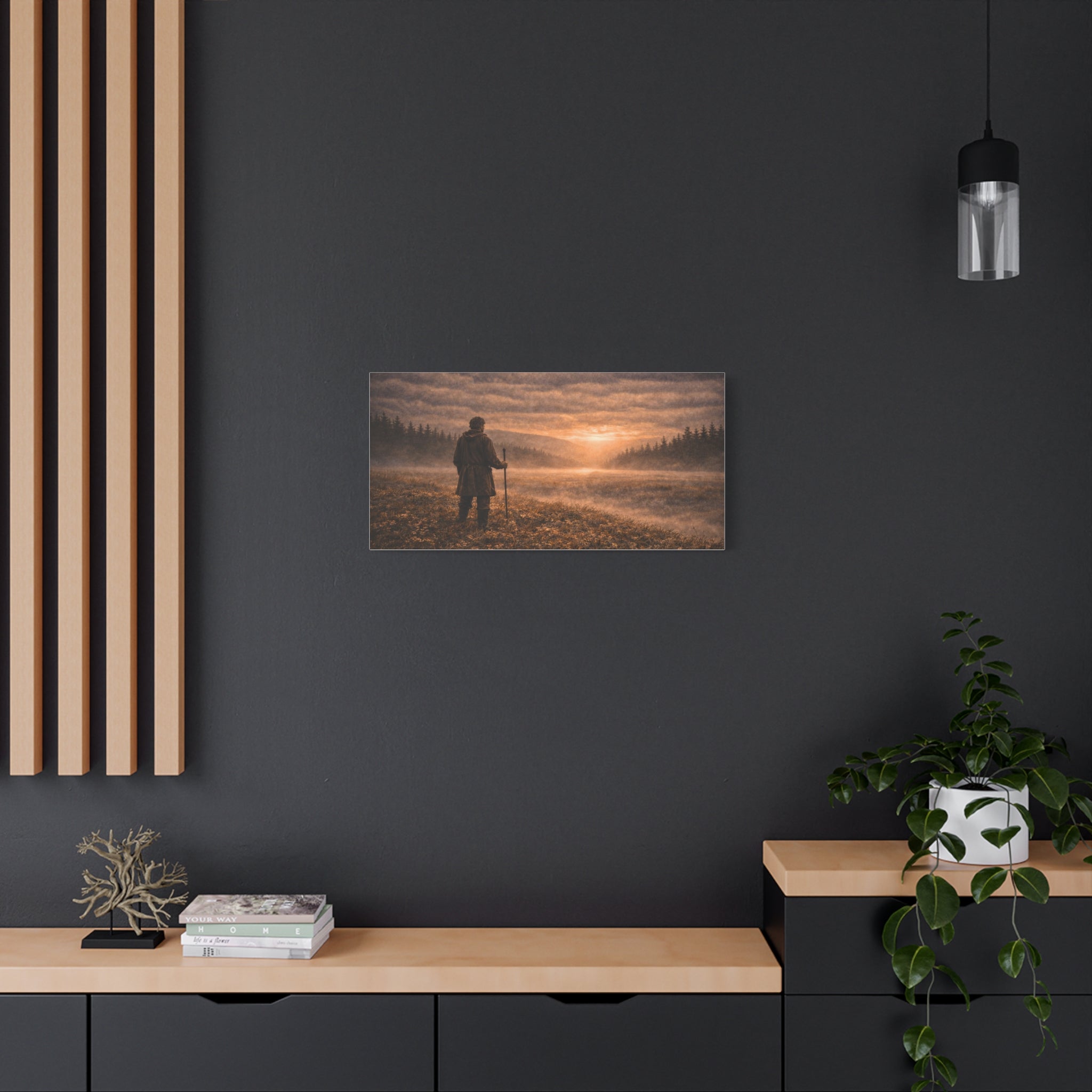 Stormy Meadow Wall Art | "The Turn" #5 of 12 | Cinematic Canvas Print | Fine Art