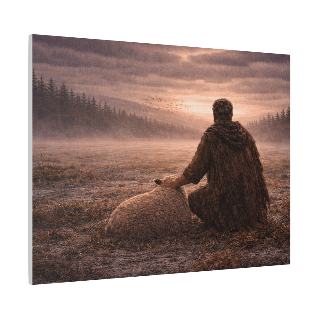 Stormy Meadow Wall Art | "Stillness" #7 of 12 | Inspirational Canvas Print | Fine Art