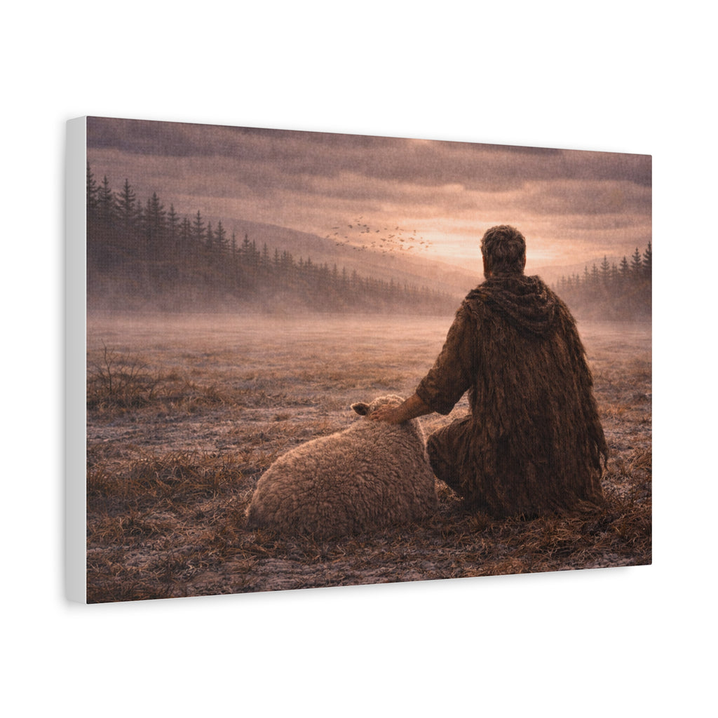Stormy Meadow Wall Art | "Stillness" #7 of 12 | Inspirational Canvas Print | Fine Art