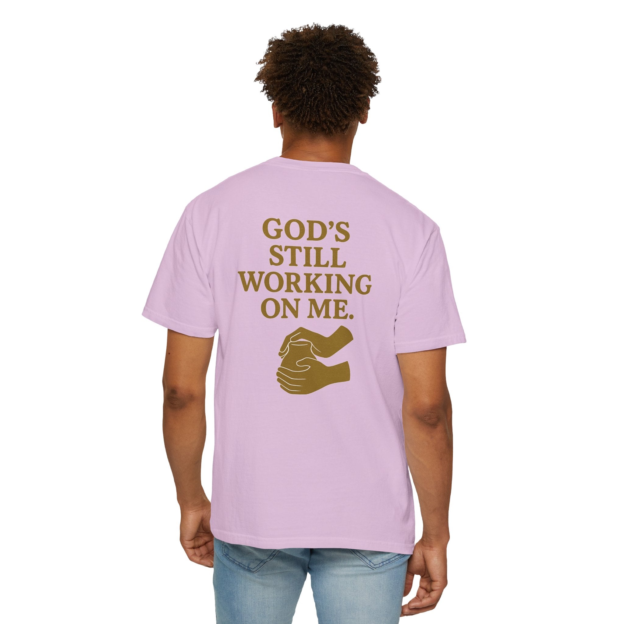 Christian T-Shirt | STILL "God's Still Working" | Inspirational Faith Tee | STILL Collection