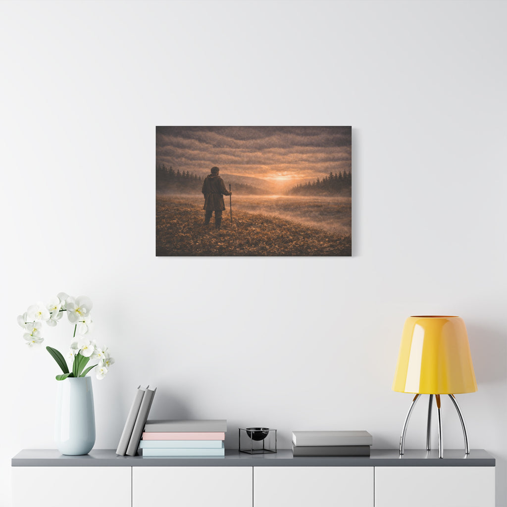 Stormy Meadow Wall Art | "The Turn" #5 of 12 | Cinematic Canvas Print | Fine Art