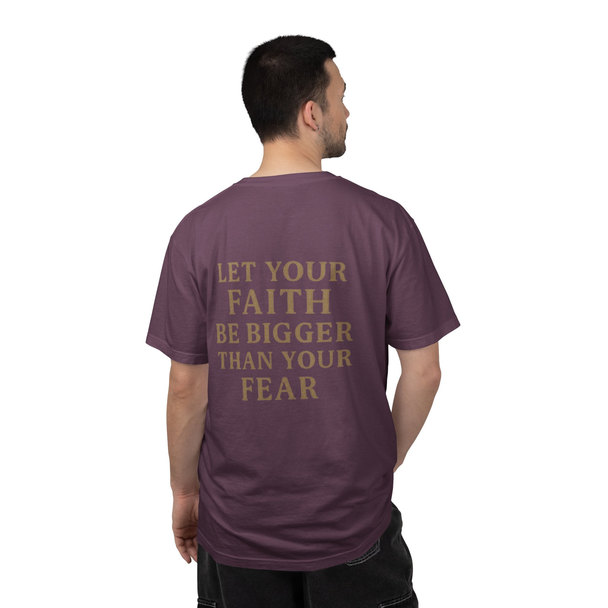 "STILL" Scripture T-Shirt ( Let your Faith ) - Inspirational Faith Quote Tee"