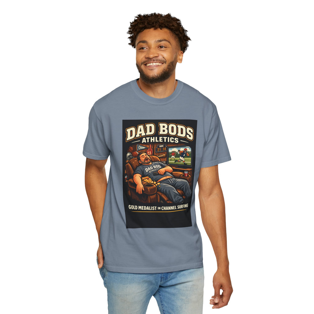 Funny Dad Shirt | Dad Bod Built by BBQ & Beer | Dad Bods Athletics | Father's Day Gift
