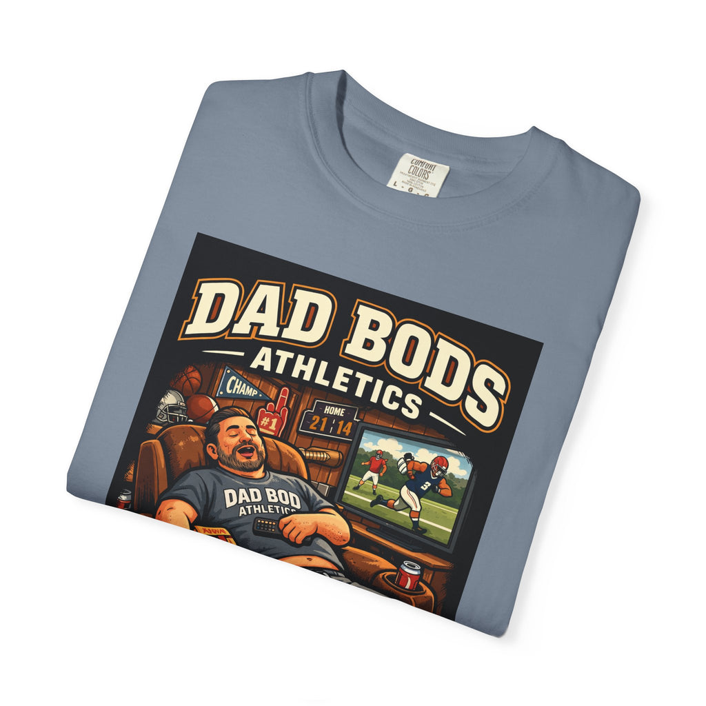 Funny Dad Shirt | Dad Bod Built by BBQ & Beer | Dad Bods Athletics | Father's Day Gift
