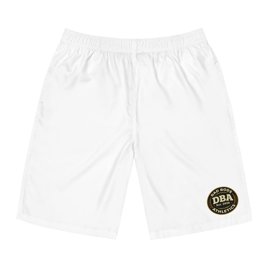 DBA monogram ( left leg ) Men's Board Shorts (AOP)
