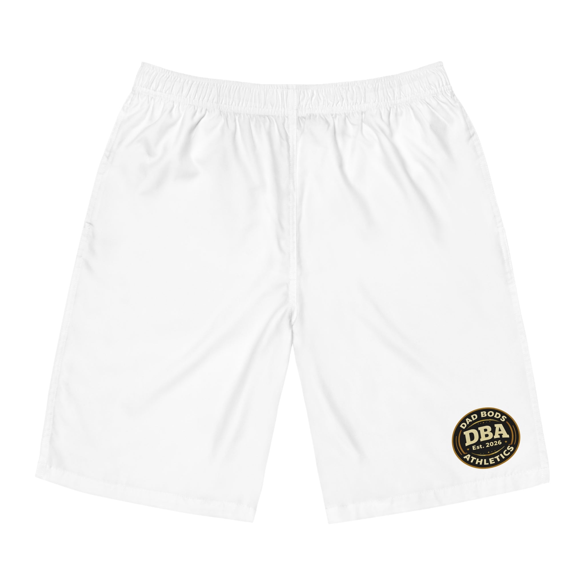 DBA monogram ( left leg ) Men's Board Shorts (AOP)