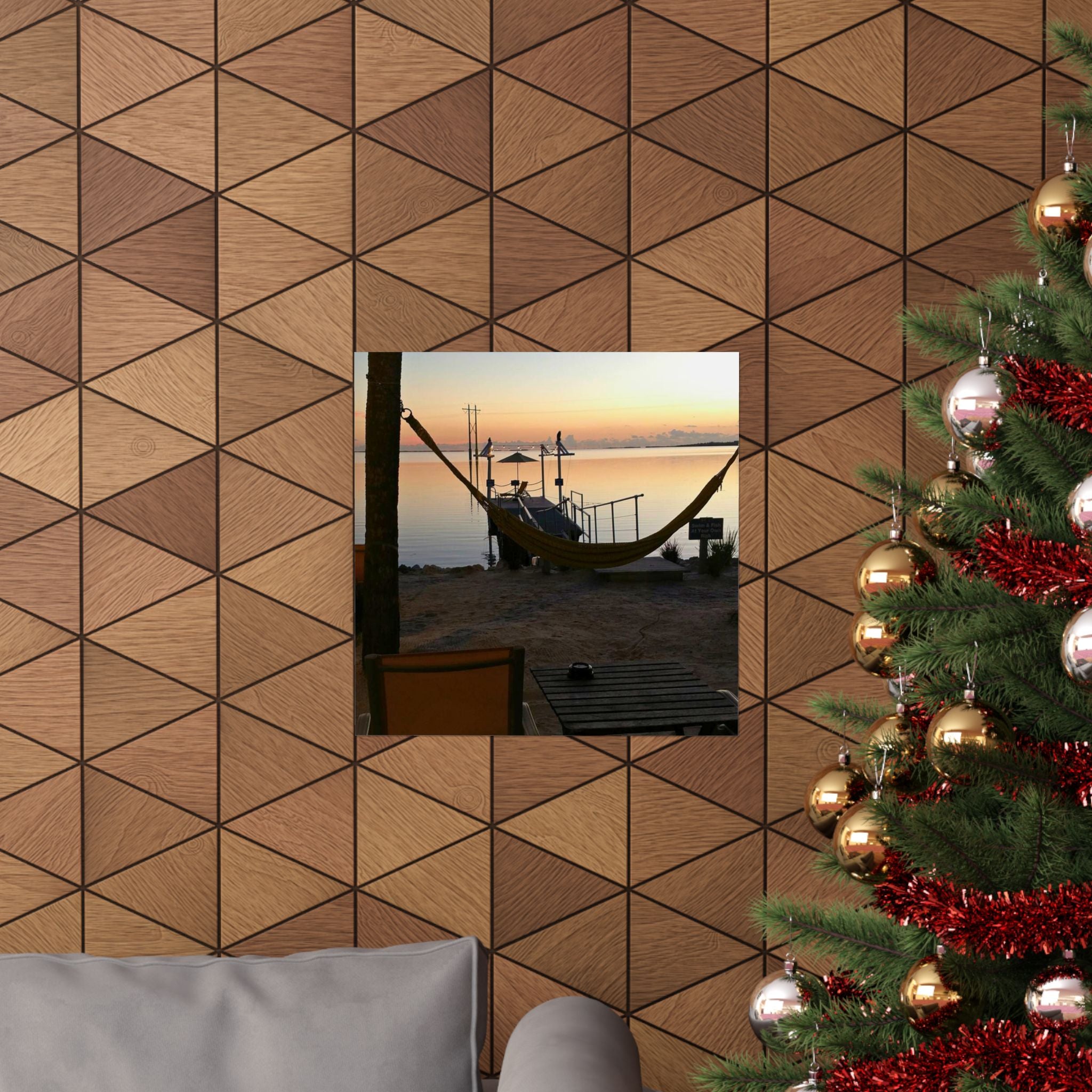 Personalization, HAMMOCK SUNSET, Matte Vertical Posters