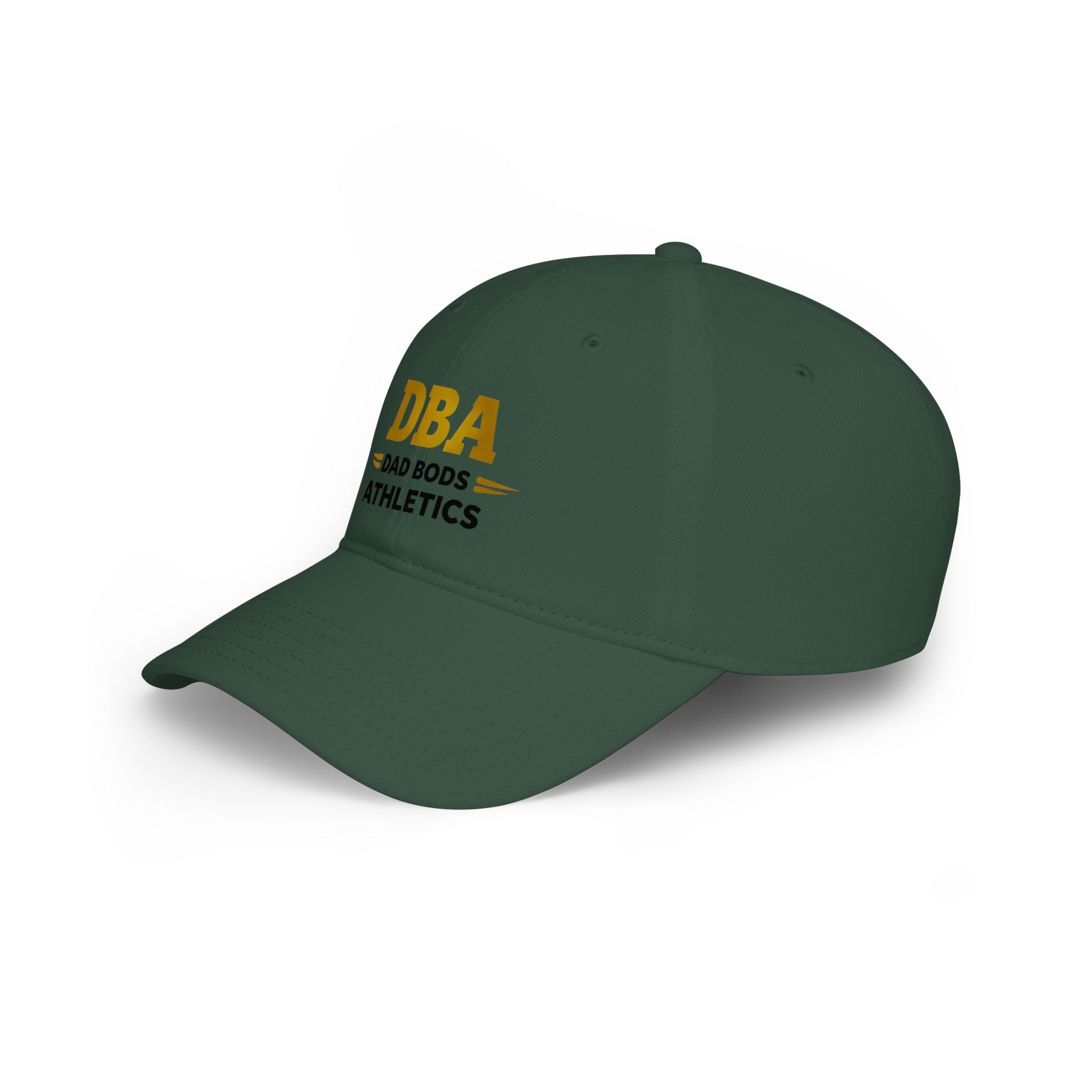 DBA Text Monogram , Low Profile Baseball Cap