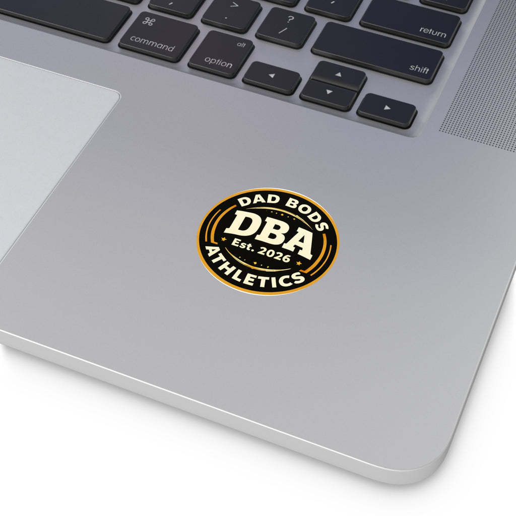 DBA est.2026 Round Vinyl Stickers