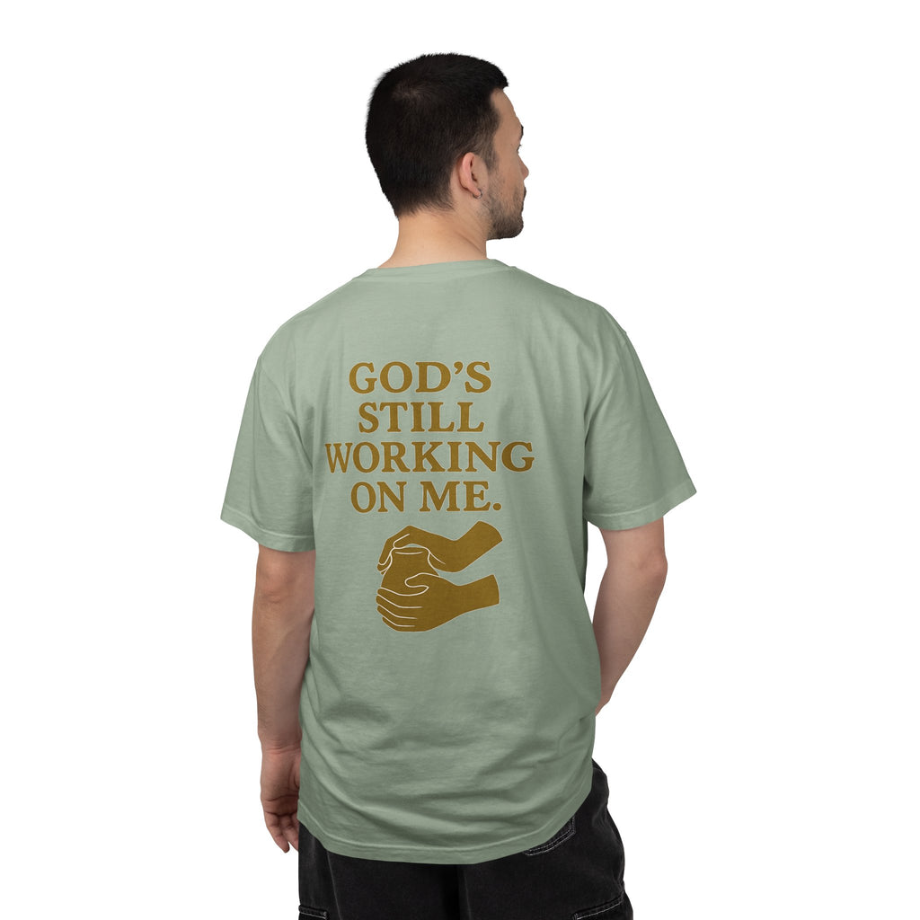 Christian T-Shirt | STILL "God's Still Working" | Inspirational Faith Tee | STILL Collection