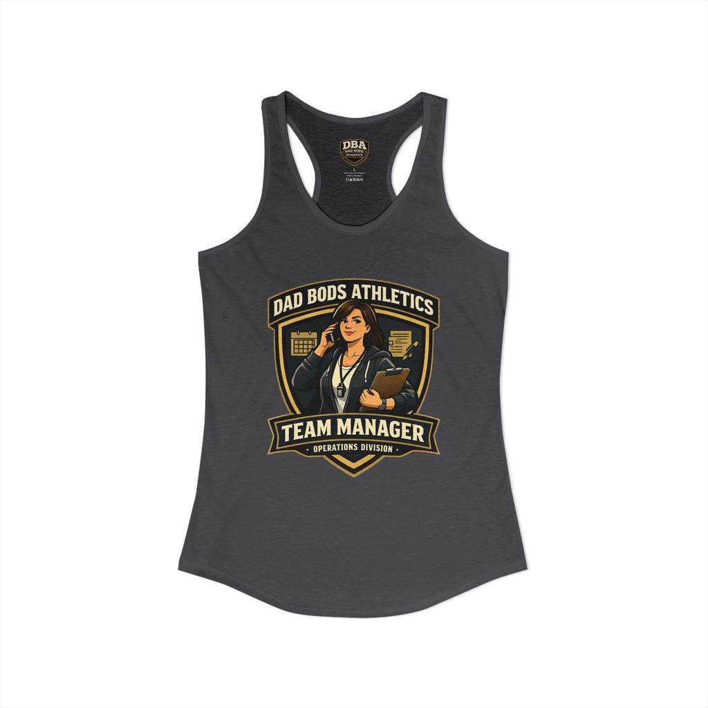 Team Manager Women's Ideal Racerback Tank