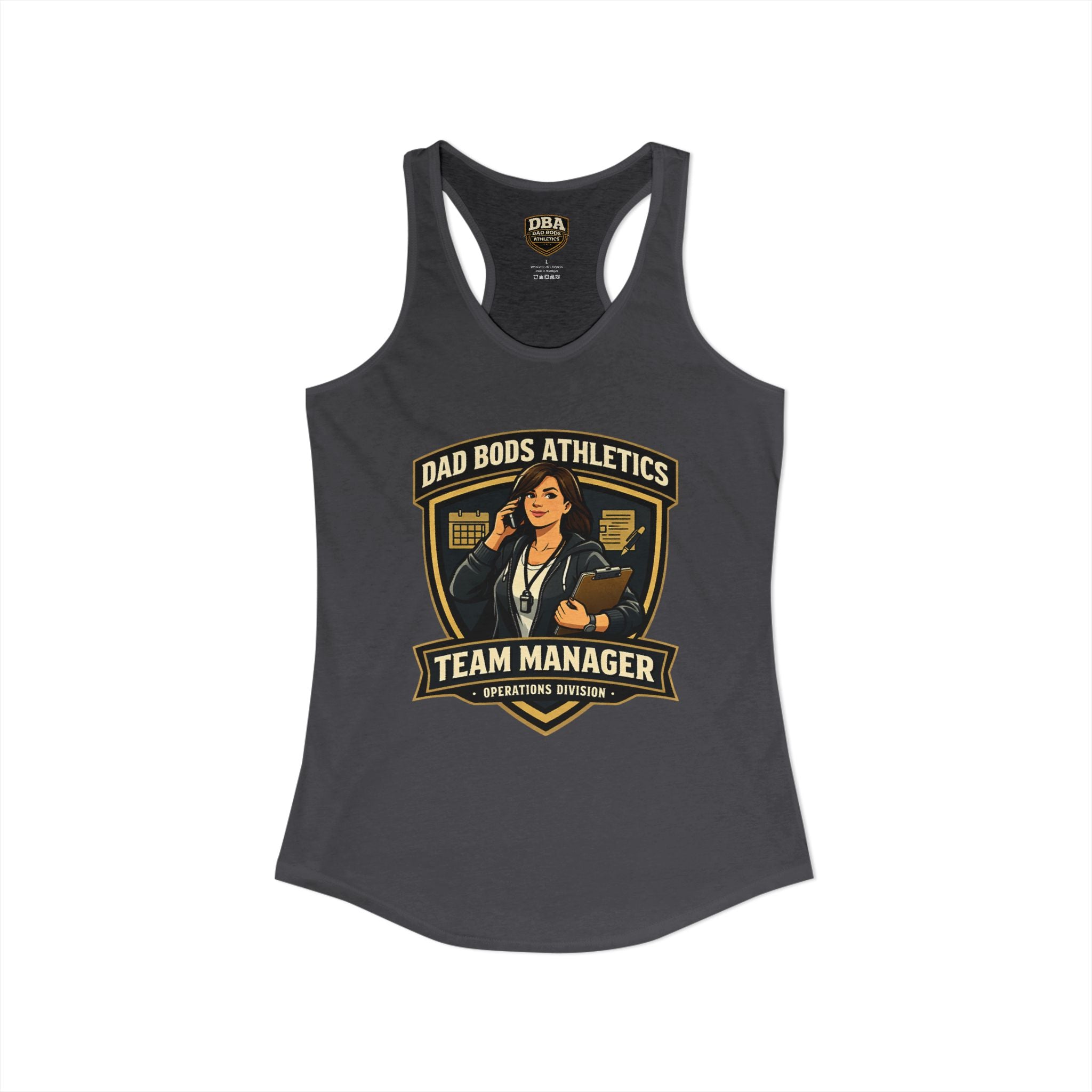 Team Manager Women's Ideal Racerback Tank