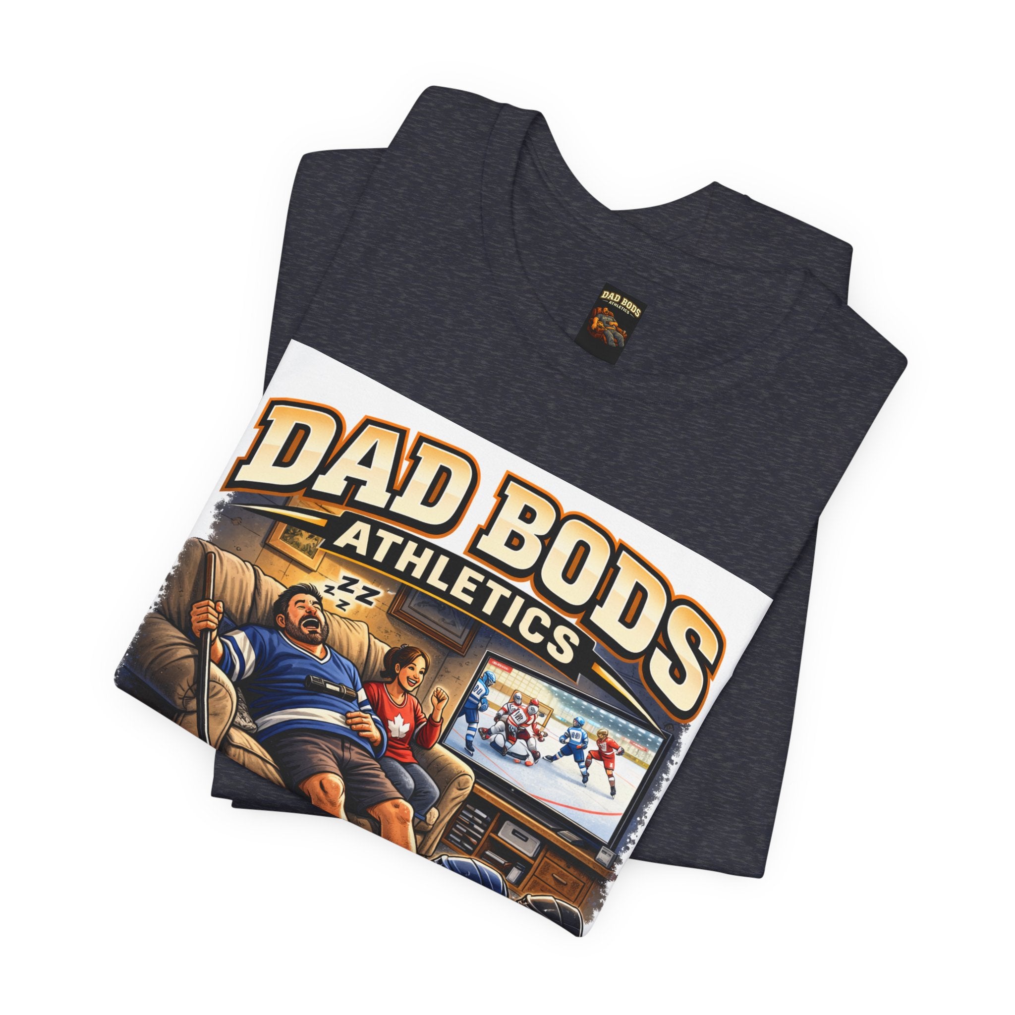 Funny Dad Shirt | Goalie Nothing Gets By Him | Dad Bods Athletics | Father's Day Gift