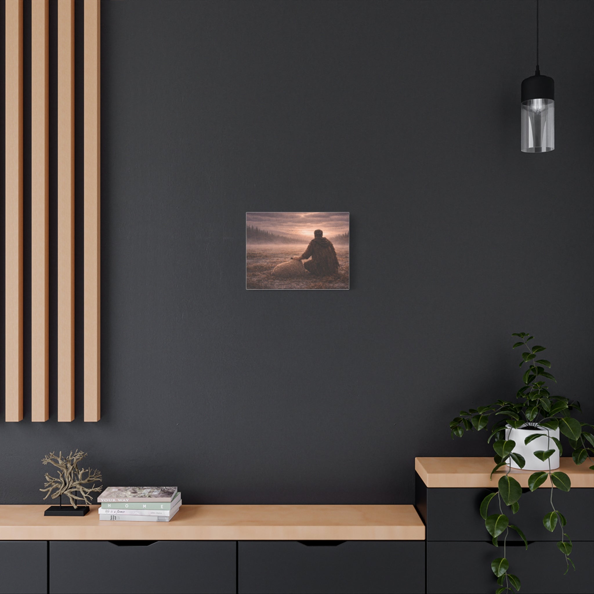 Stormy Meadow Wall Art | "Stillness" #7 of 12 | Inspirational Canvas Print | Fine Art