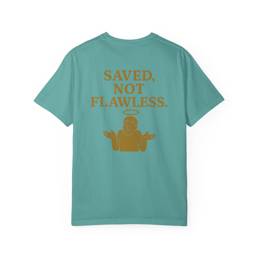 Christian T-Shirt | STILL "Saved Not Flawless" Men's | Faith Apparel | STILL Collection