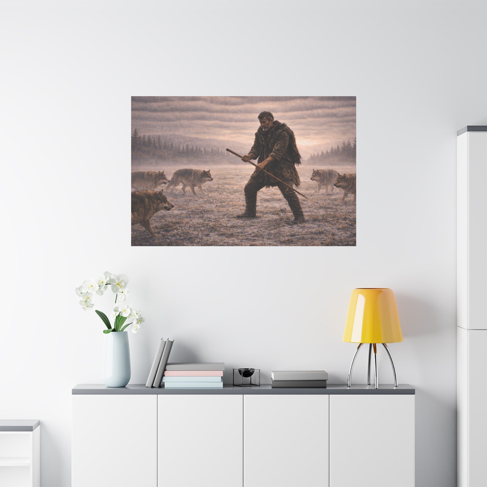 Stormy Meadow Wall Art | "Inheritance" #6 of 12 | Cinematic Canvas Print | Fine Art