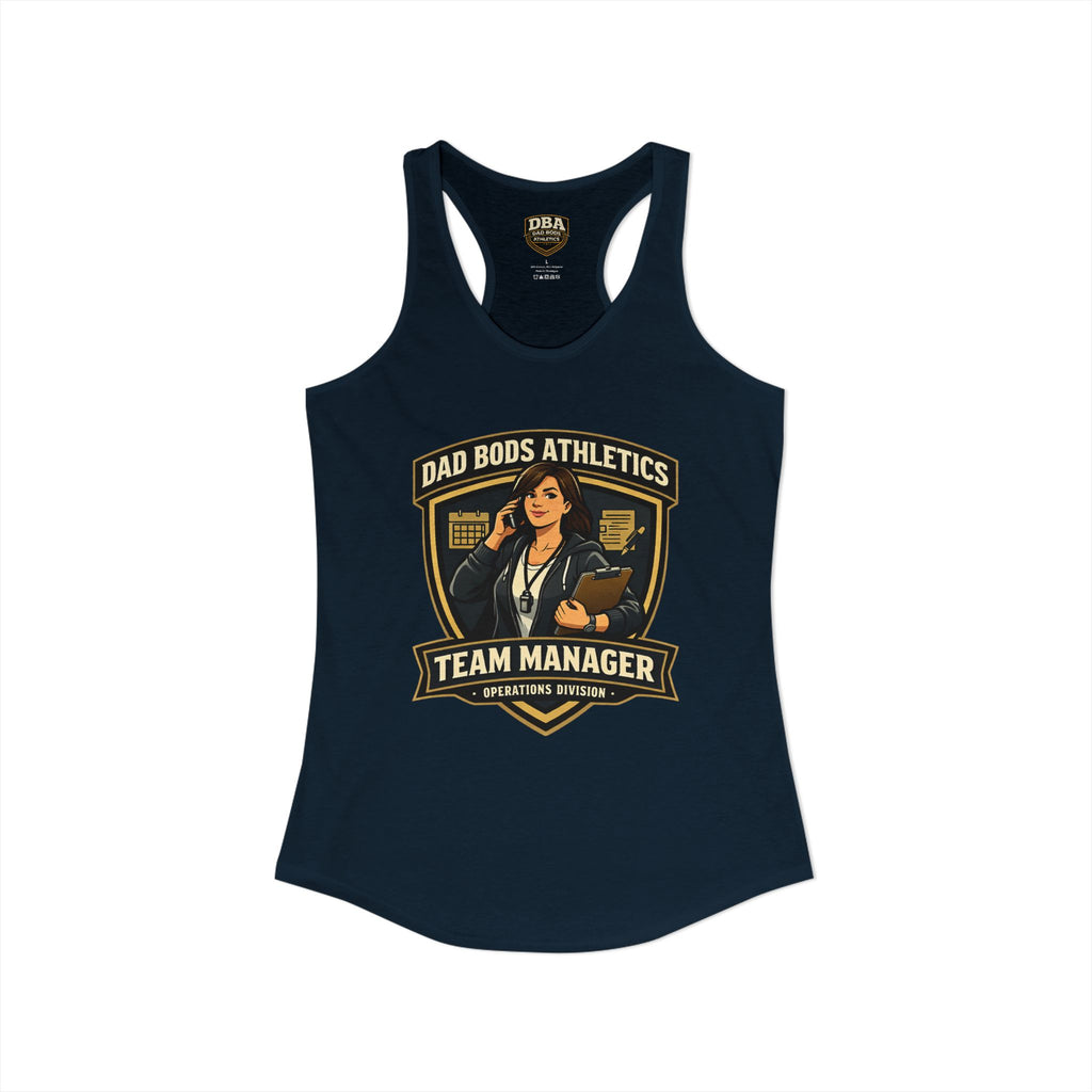 Team Manager Women's Ideal Racerback Tank
