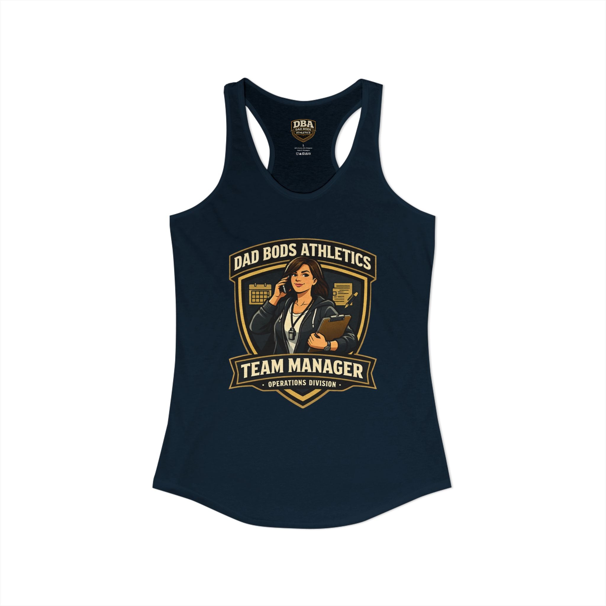 Team Manager Women's Ideal Racerback Tank