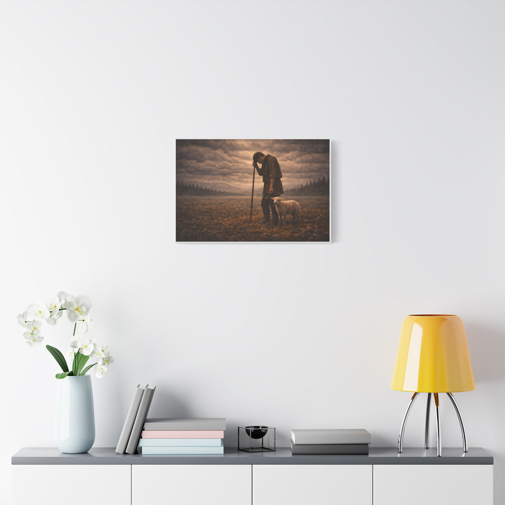 Stormy Meadow Wall Art | "The Weight" #4 of 12 | Inspirational Canvas Print | Fine Art