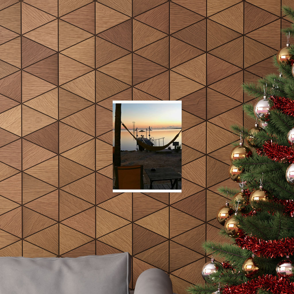 Personalization, HAMMOCK SUNSET, Matte Vertical Posters