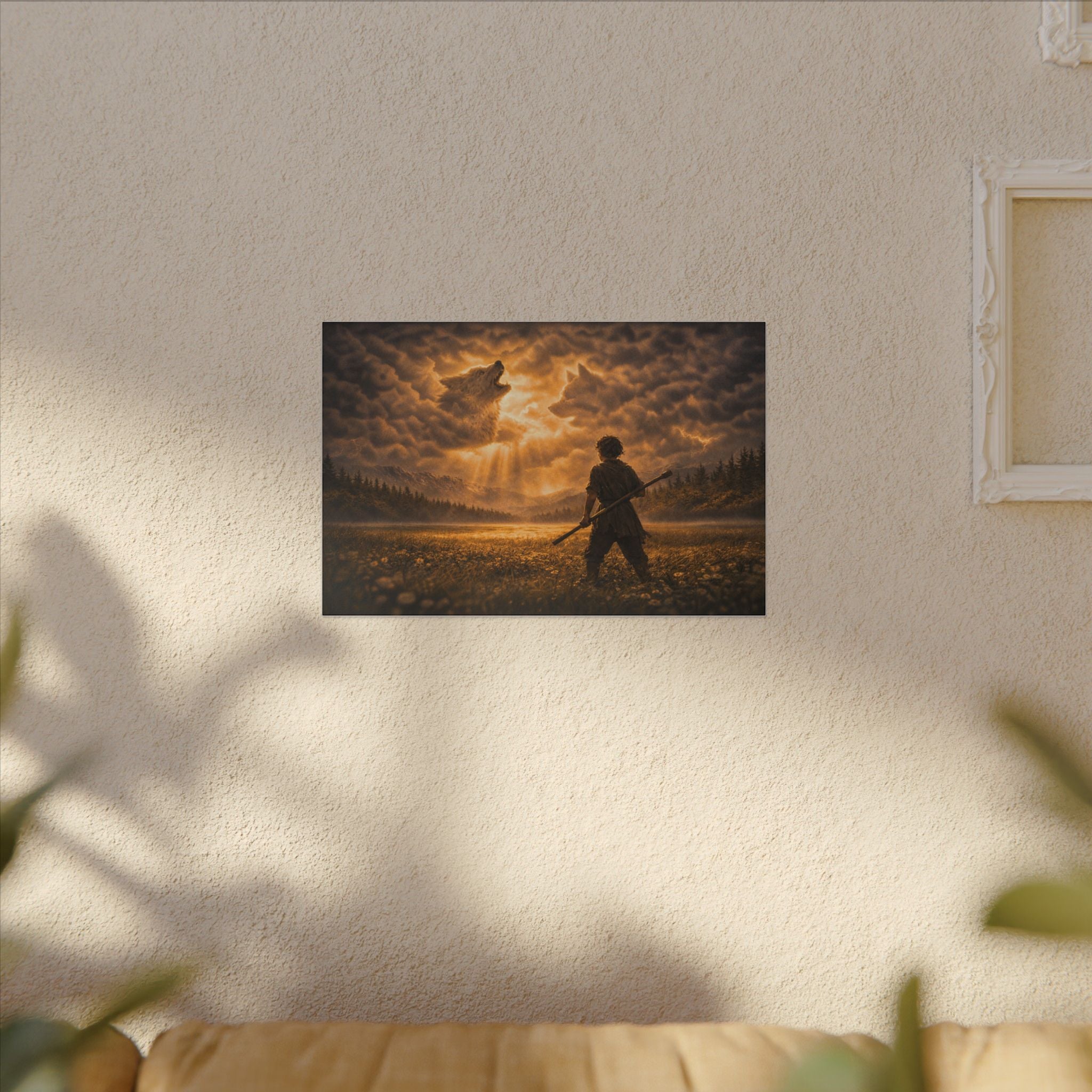 Stormy Meadow Wall Art | "The Omen" #2 of 12 | Cinematic Canvas Print | Fine Art