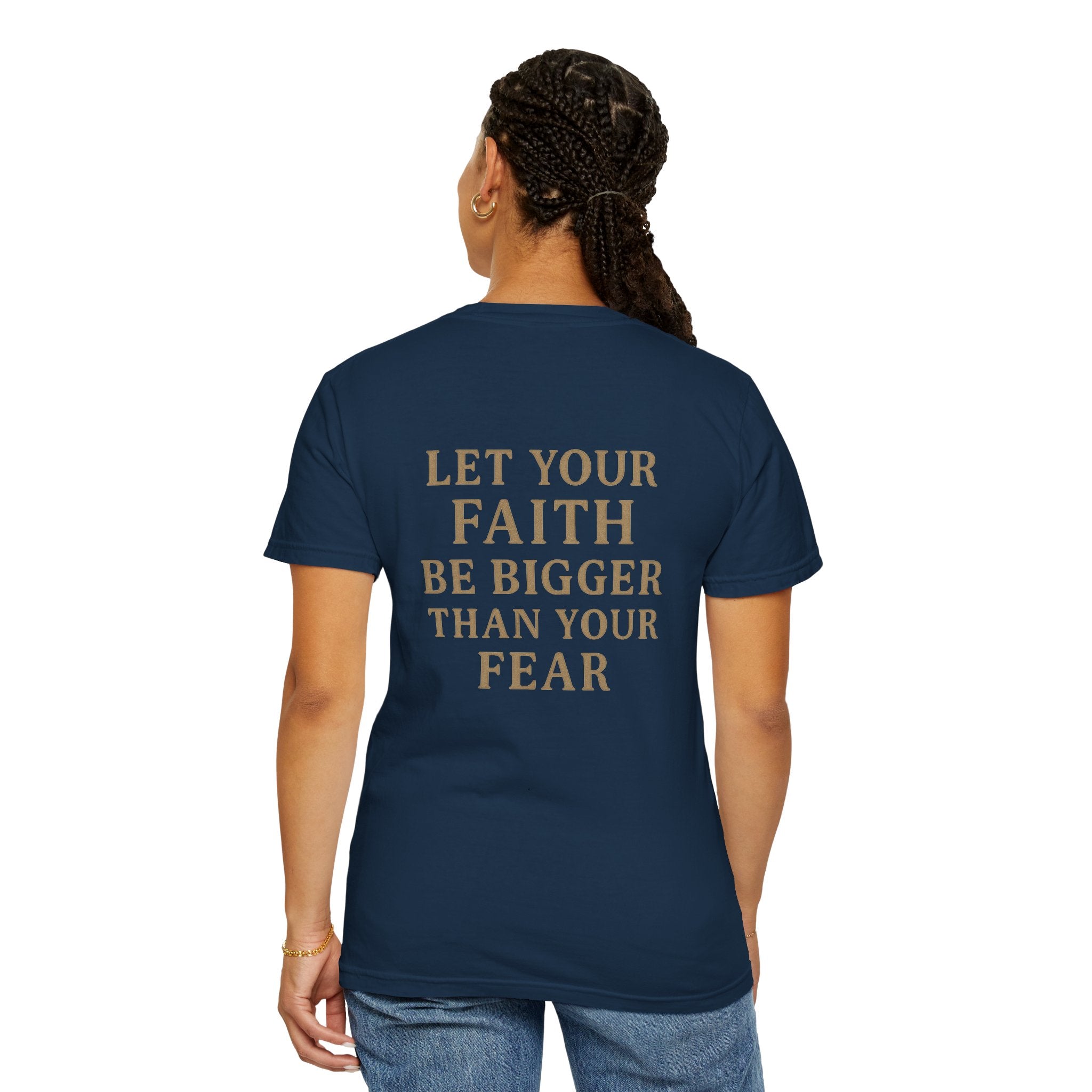 "STILL" Scripture T-Shirt ( Let your Faith ) - Inspirational Faith Quote Tee"