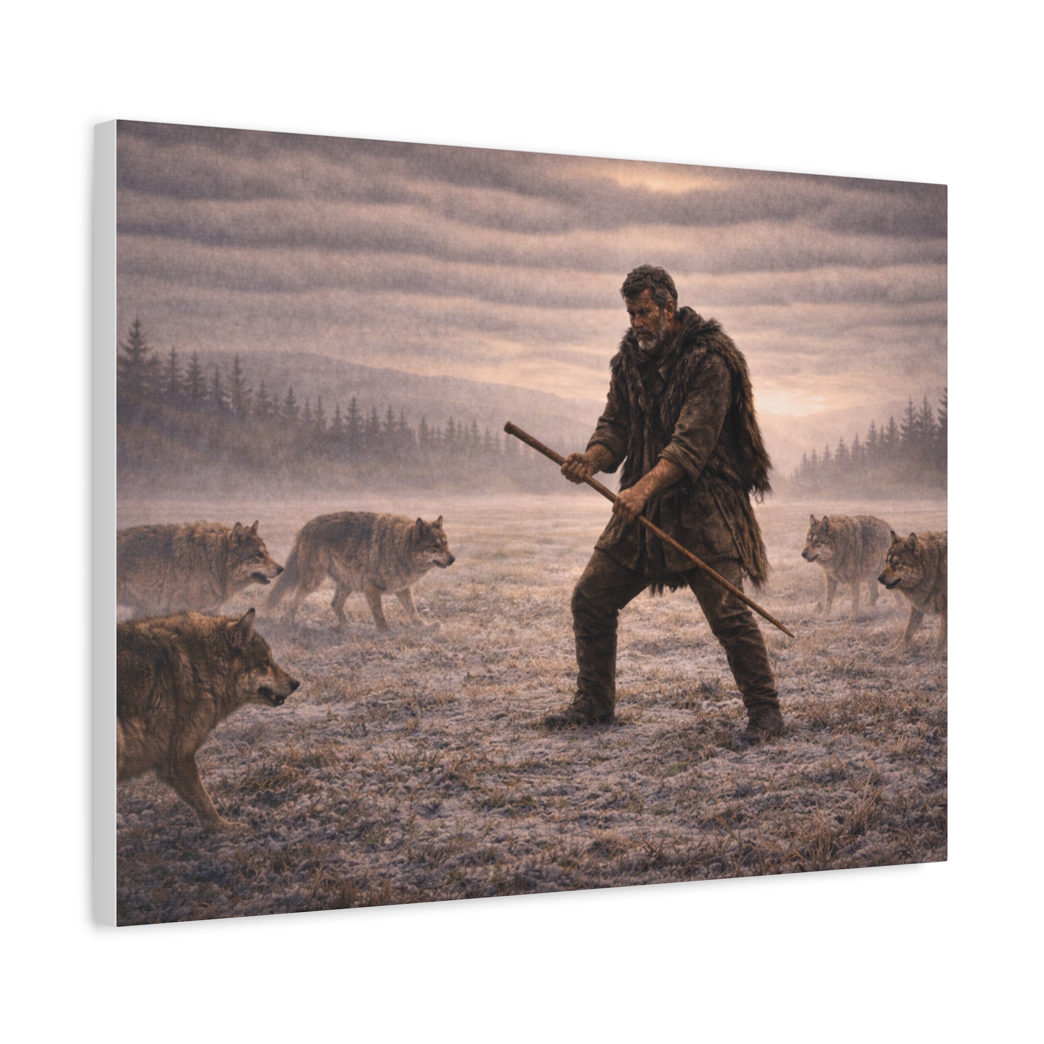 Stormy Meadow Wall Art | "Inheritance" #6 of 12 | Cinematic Canvas Print | Fine Art