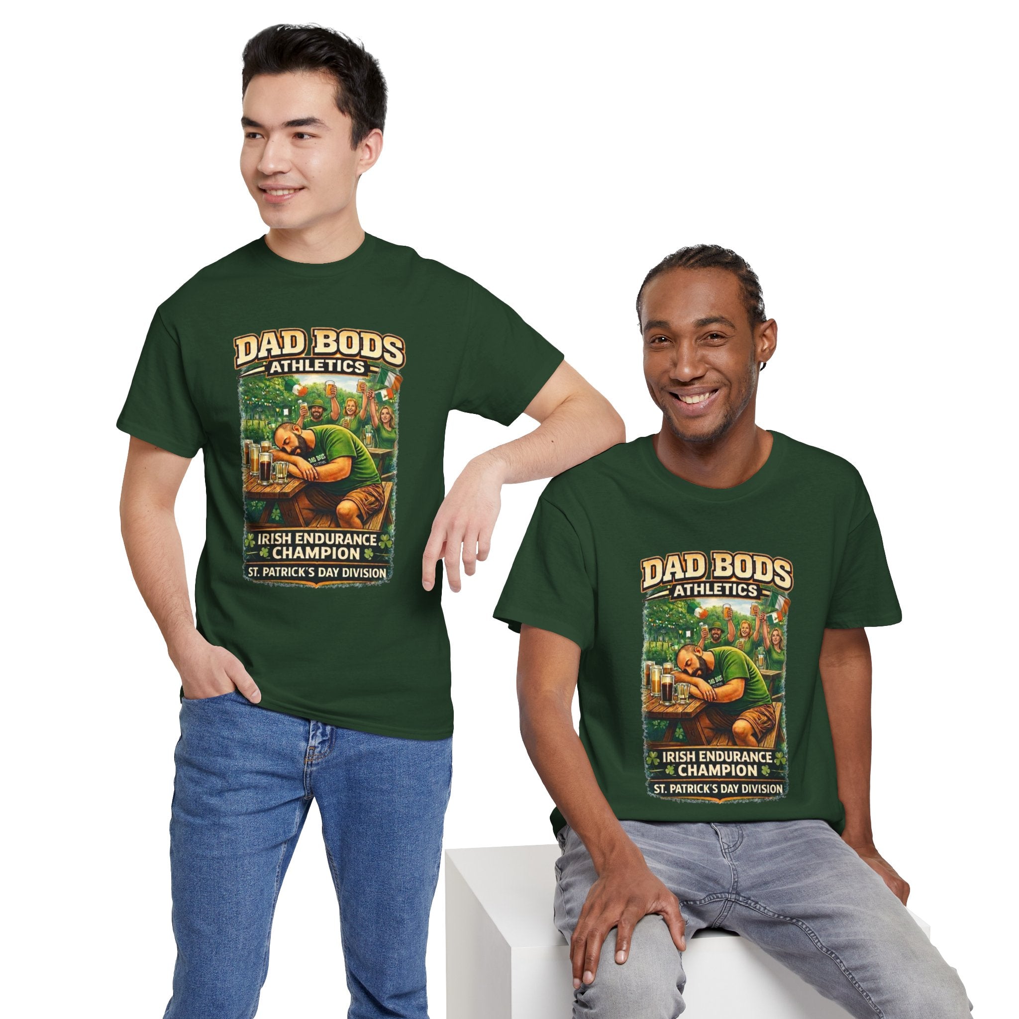 IRISH ENDURANCE CHAMPION Unisex Heavy Cotton Tee