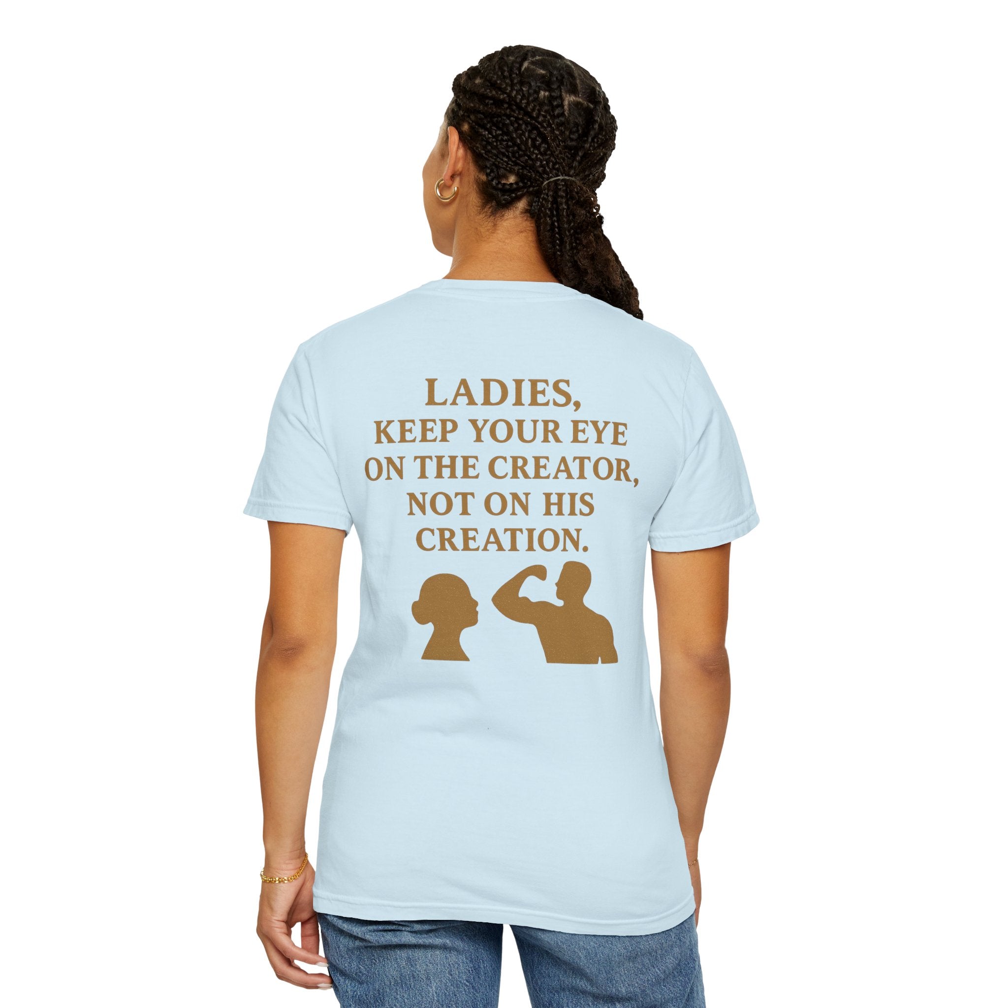 Christian T-Shirt | STILL "Ladies Keep Your Eye On" | Faith Apparel for Women | STILL Collection