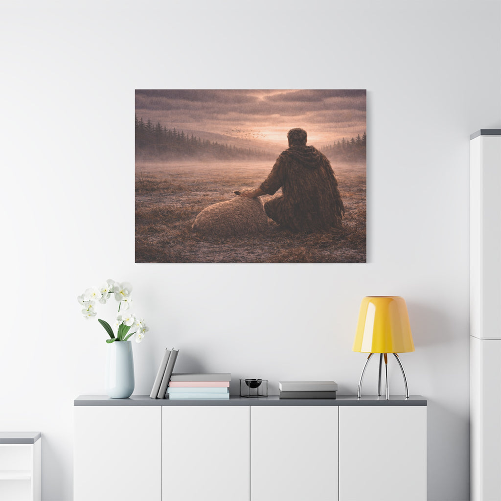 Stormy Meadow Wall Art | "Stillness" #7 of 12 | Inspirational Canvas Print | Fine Art