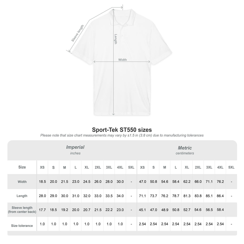 Men's 'Dad Bods Athletics Logo' Polo Shirt – Performance Golf & Work Polo