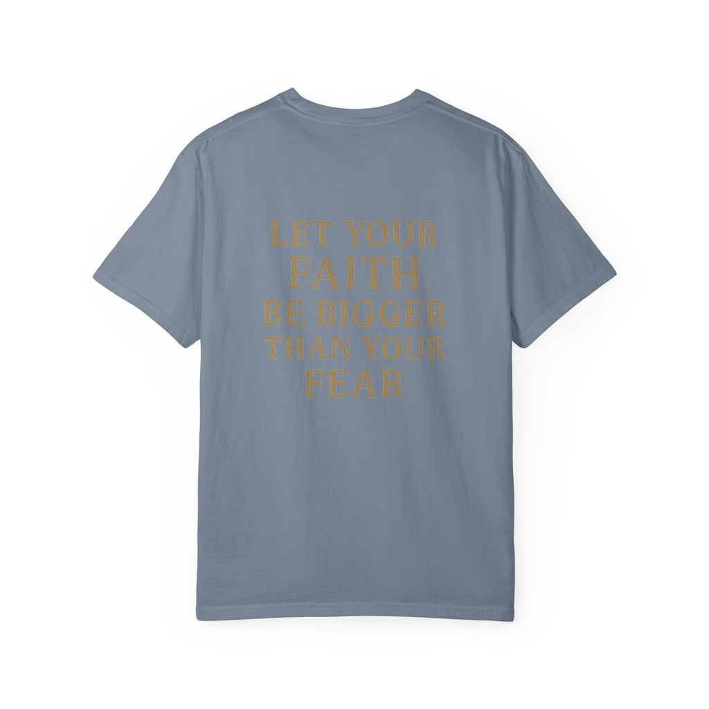 "STILL" Scripture T-Shirt ( Let your Faith ) - Inspirational Faith Quote Tee"