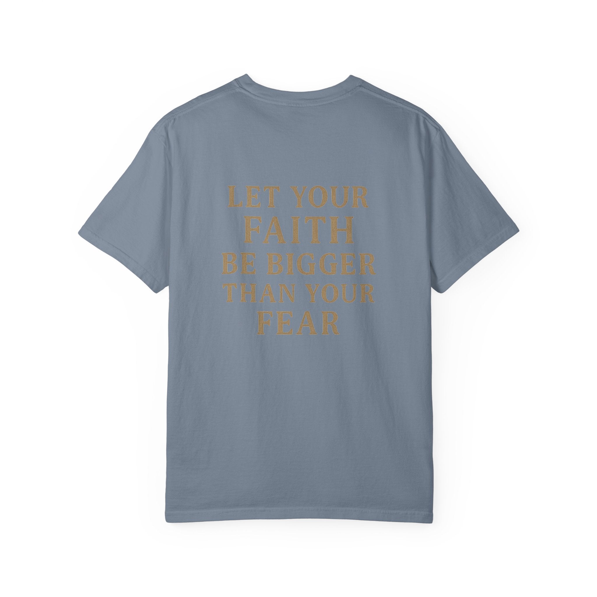 "STILL" Scripture T-Shirt ( Let your Faith ) - Inspirational Faith Quote Tee"