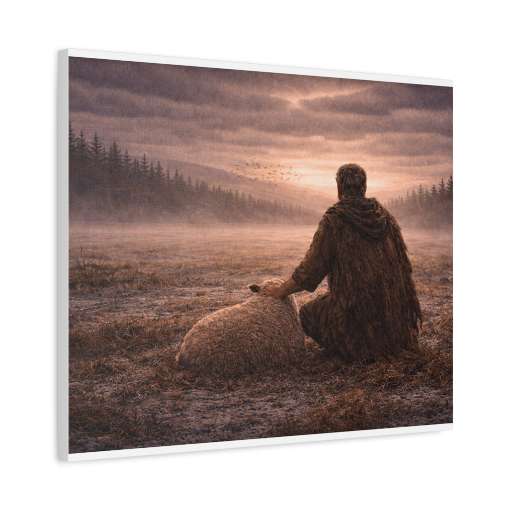 Stormy Meadow Wall Art | "Stillness" #7 of 12 | Inspirational Canvas Print | Fine Art