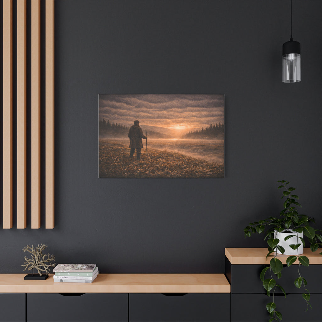 Stormy Meadow Wall Art | "The Turn" #5 of 12 | Cinematic Canvas Print | Fine Art