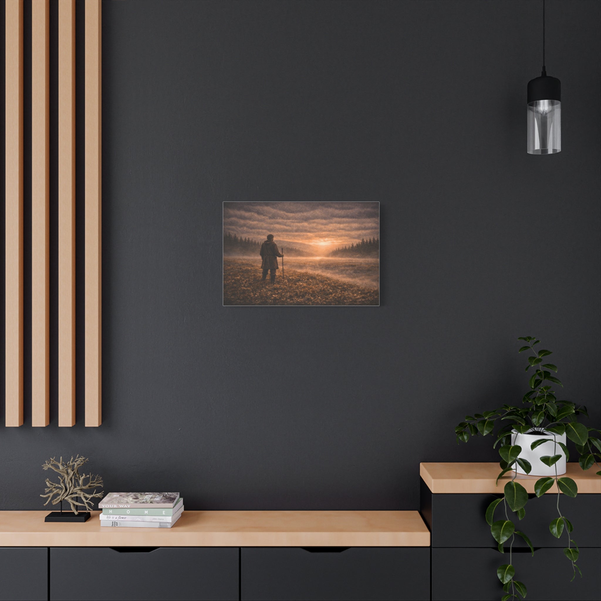 Stormy Meadow Wall Art | "The Turn" #5 of 12 | Cinematic Canvas Print | Fine Art