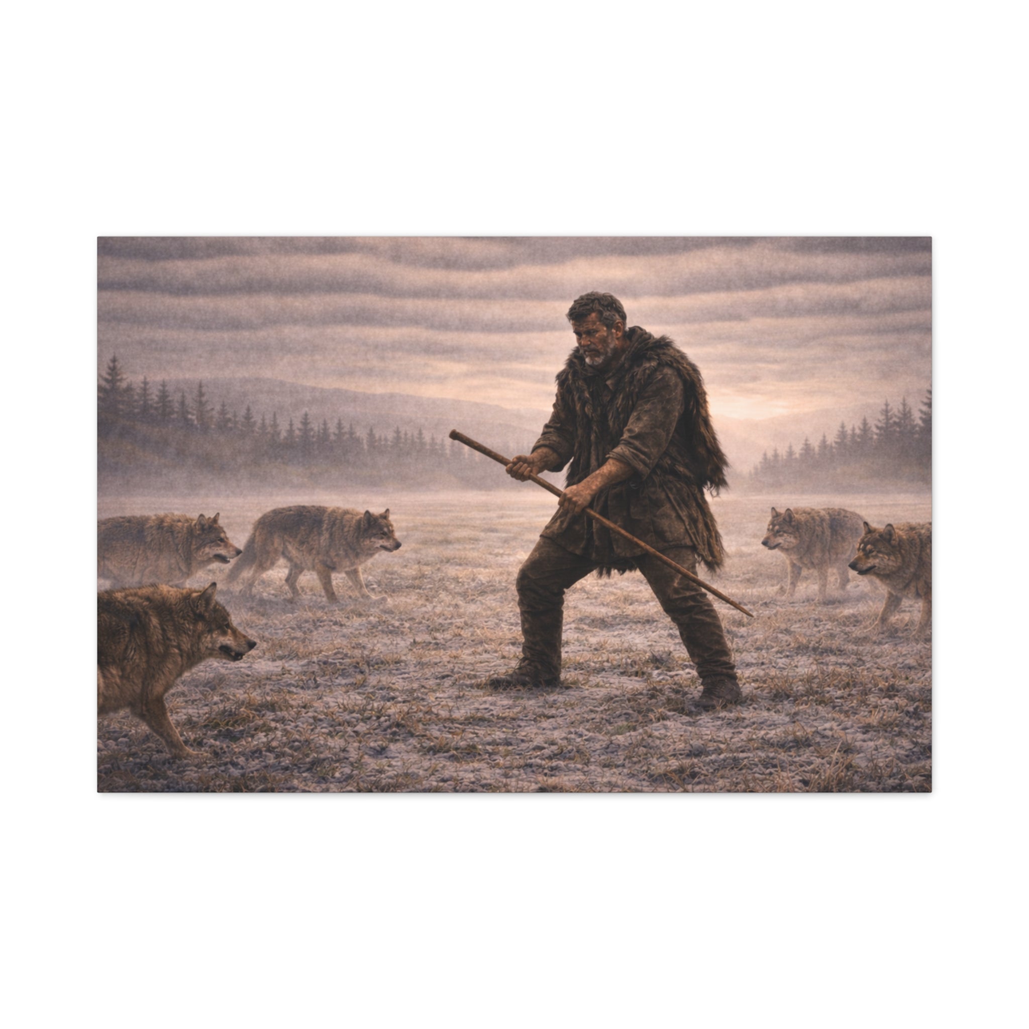 Stormy Meadow Wall Art | "Inheritance" #6 of 12 | Cinematic Canvas Print | Fine Art