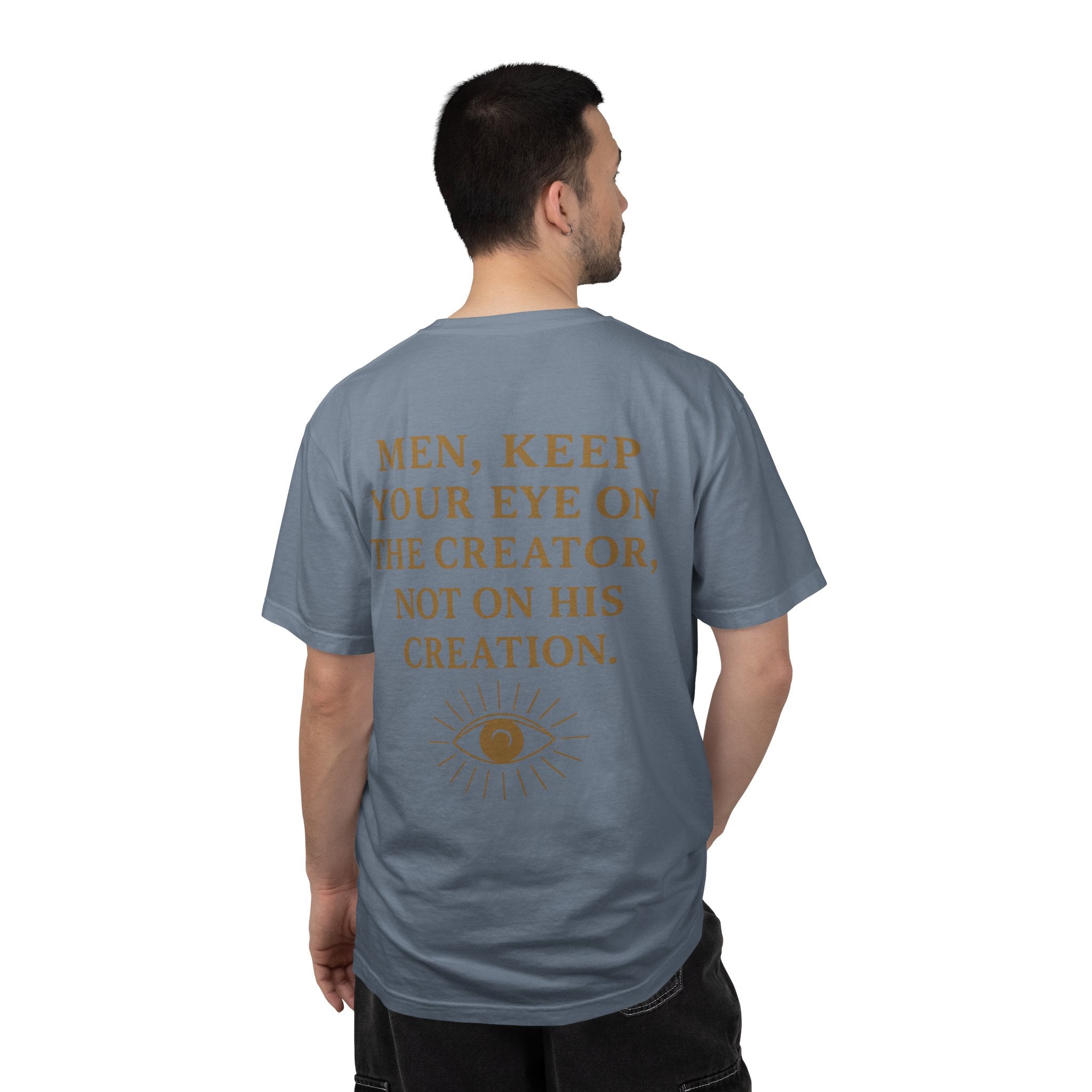 Christian T-Shirt | STILL "Men Keep Your Eye On" | Faith Apparel for Men | STILL Collection