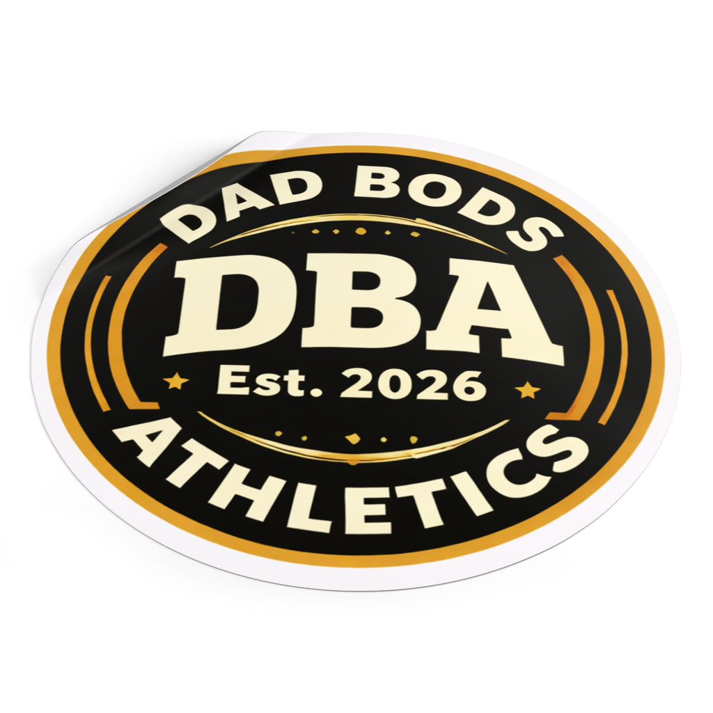 DBA est.2026 Round Vinyl Stickers