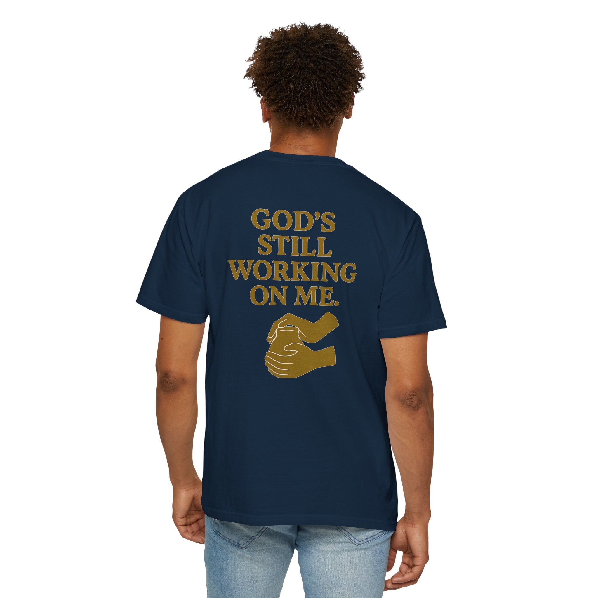 Christian T-Shirt | STILL "God's Still Working" | Inspirational Faith Tee | STILL Collection