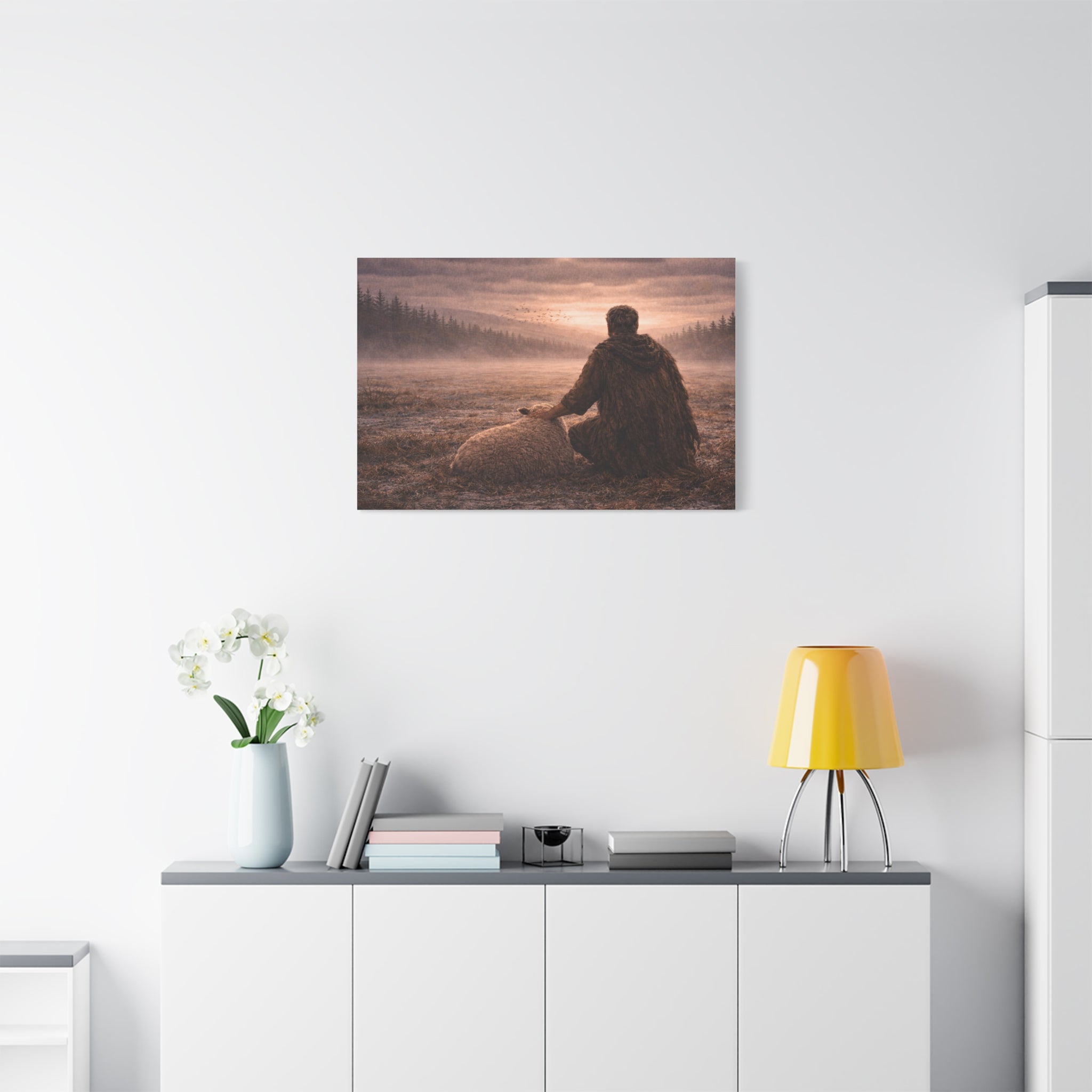 Stormy Meadow Wall Art | "Stillness" #7 of 12 | Inspirational Canvas Print | Fine Art