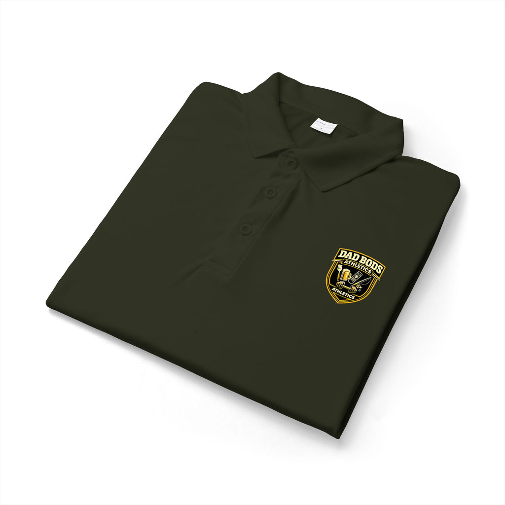 Men's 'Dad Bods Athletics Logo' Polo Shirt – Performance Golf & Work Polo