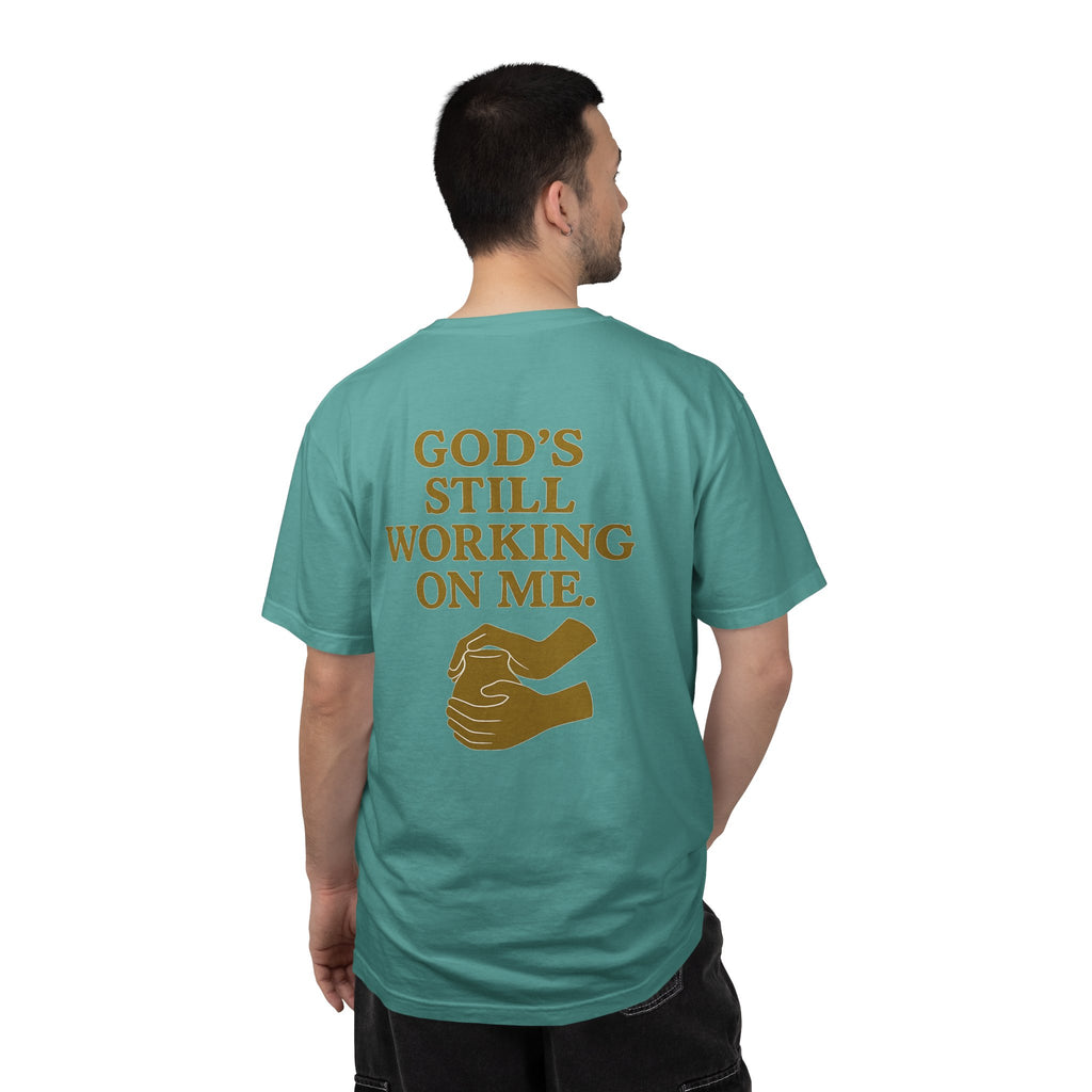 Christian T-Shirt | STILL "God's Still Working" | Inspirational Faith Tee | STILL Collection