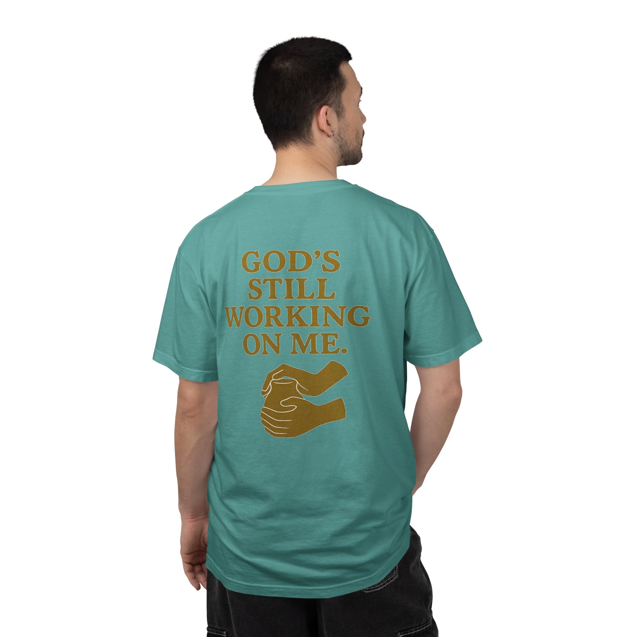 Christian T-Shirt | STILL "God's Still Working" | Inspirational Faith Tee | STILL Collection